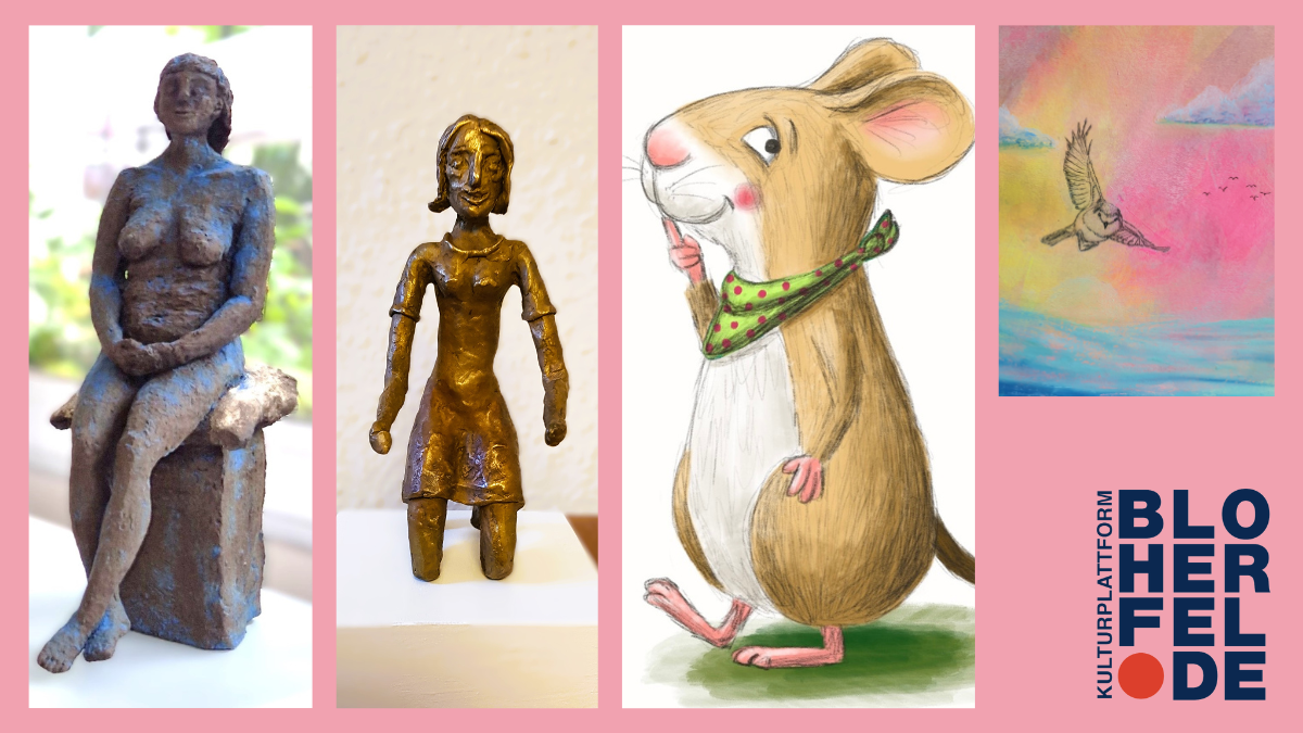 25.9. – 30.10.2025: Dagmar Winzer und Petra Bergmann – Skulpturen & Malerei